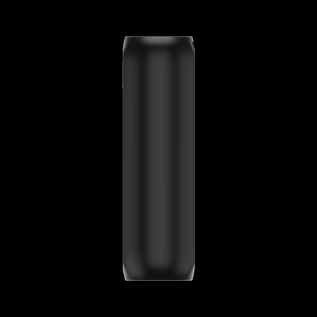 10,000 Mah Portable Powerbank with Built-In USB-C and Lighting Cables, Fast Charge, LED Readout, MFI Certified, Black