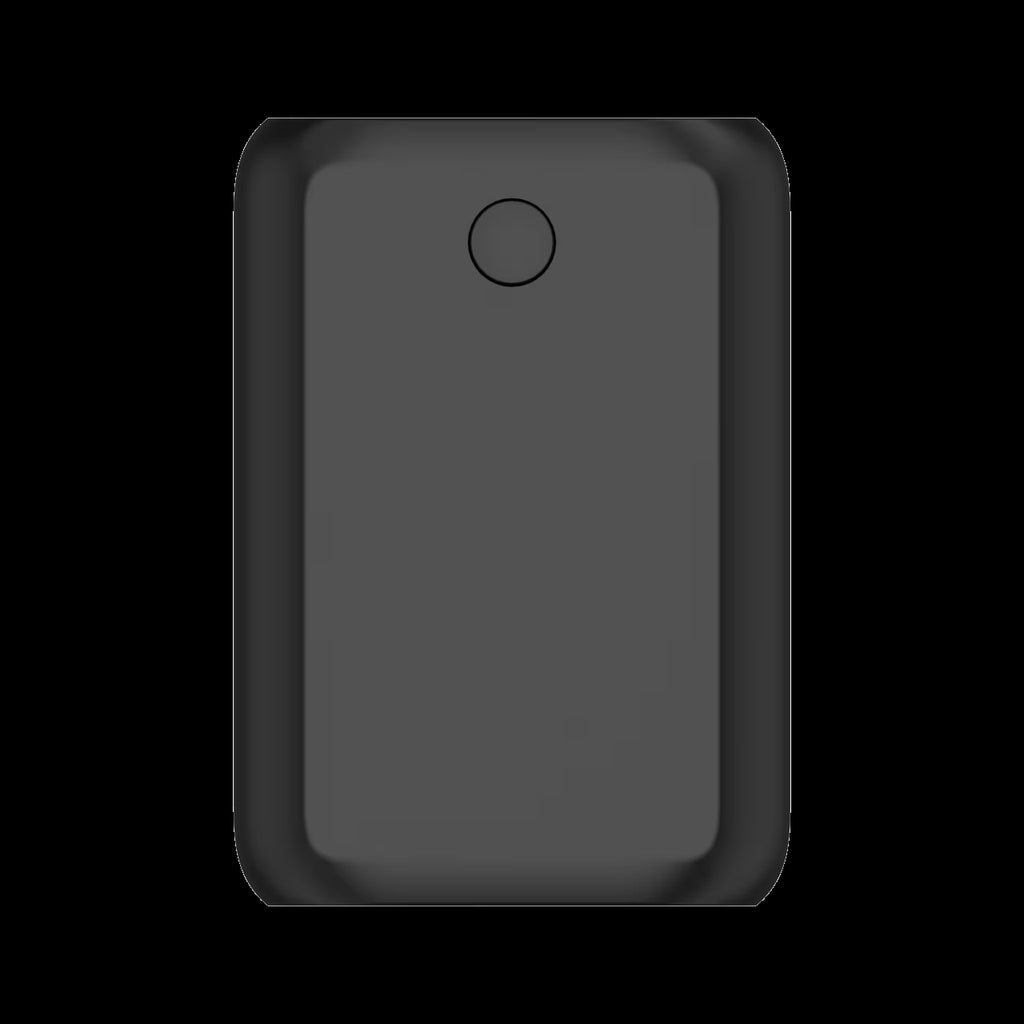 10,000 Mah Portable Powerbank with Built-In USB-C and Lighting Cables, Fast Charge, LED Readout, MFI Certified, Black