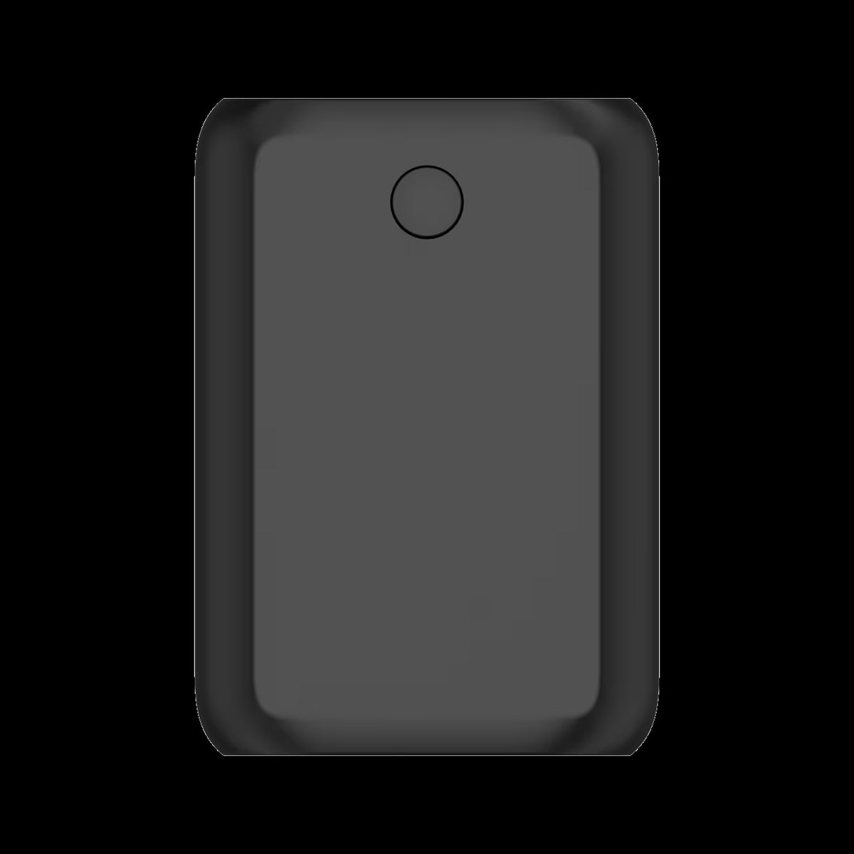 10,000 Mah Portable Powerbank with Built-In USB-C and Lighting Cables, Fast Charge, LED Readout, MFI Certified, Black
