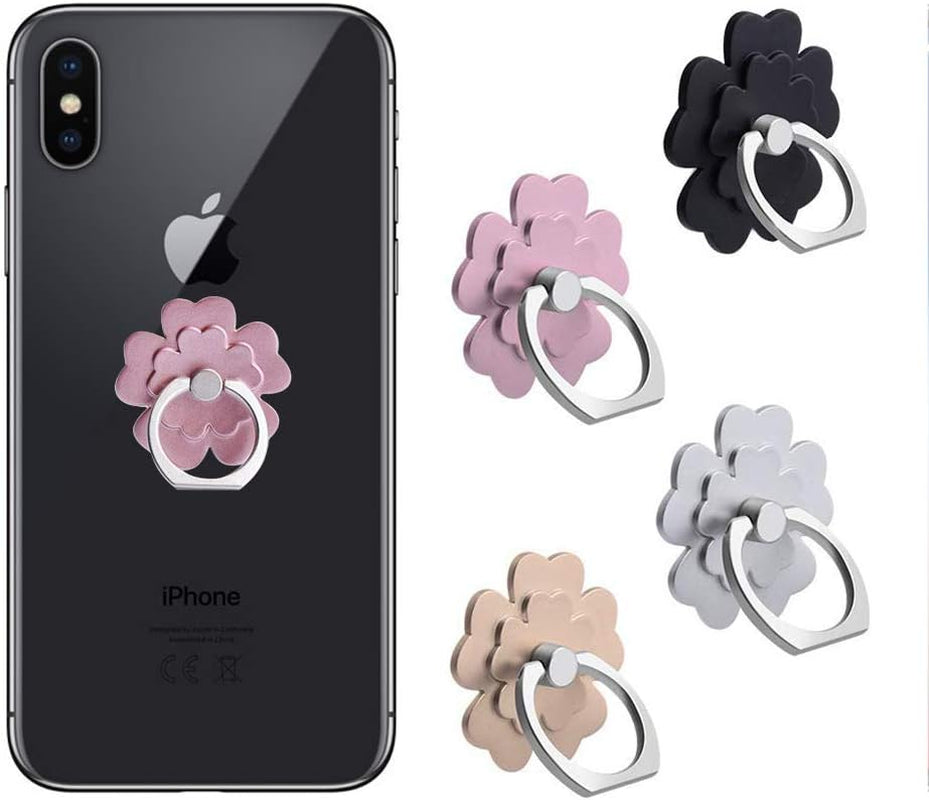 Phone Ring Holder, 4 Pack Cell Phone Grip Stand for Phone & Case